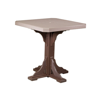 LuxCraft Poly 41" Square Table