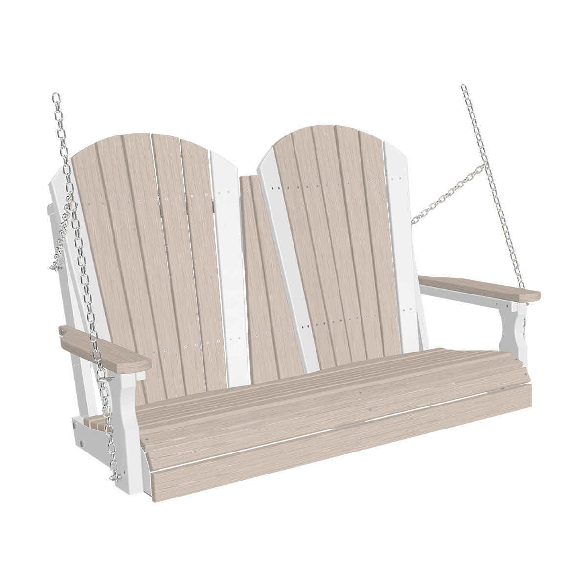 LuxCraft Poly 4' Adirondack Swing