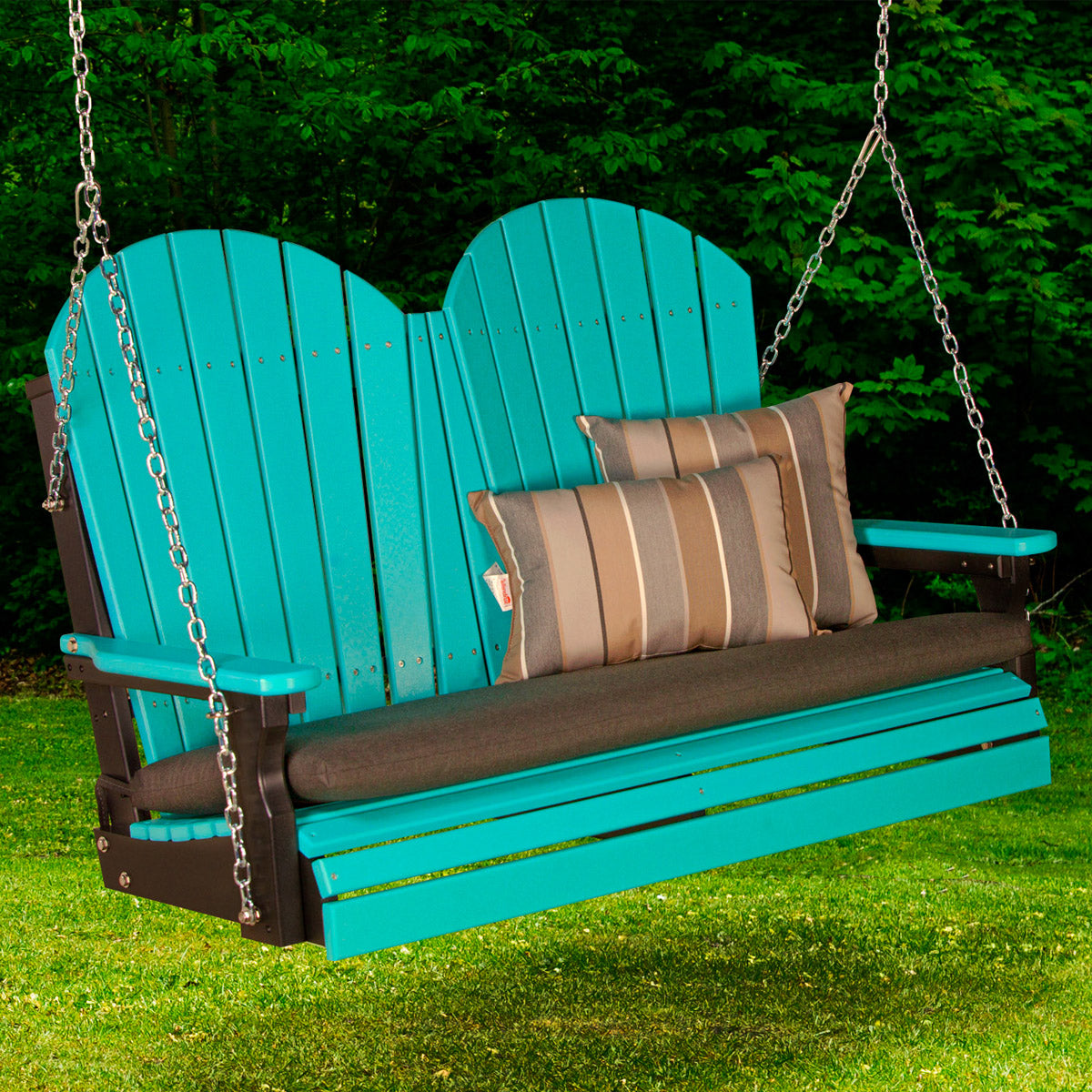 LuxCraft Poly 4' Adirondack Swing