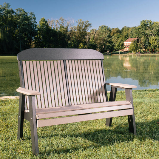 LuxCraft Poly 4' Classic Bench