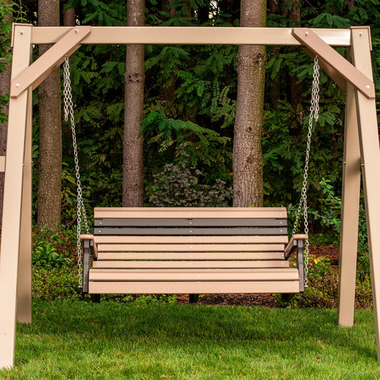 LuxCraft Poly 4' Plain Swing