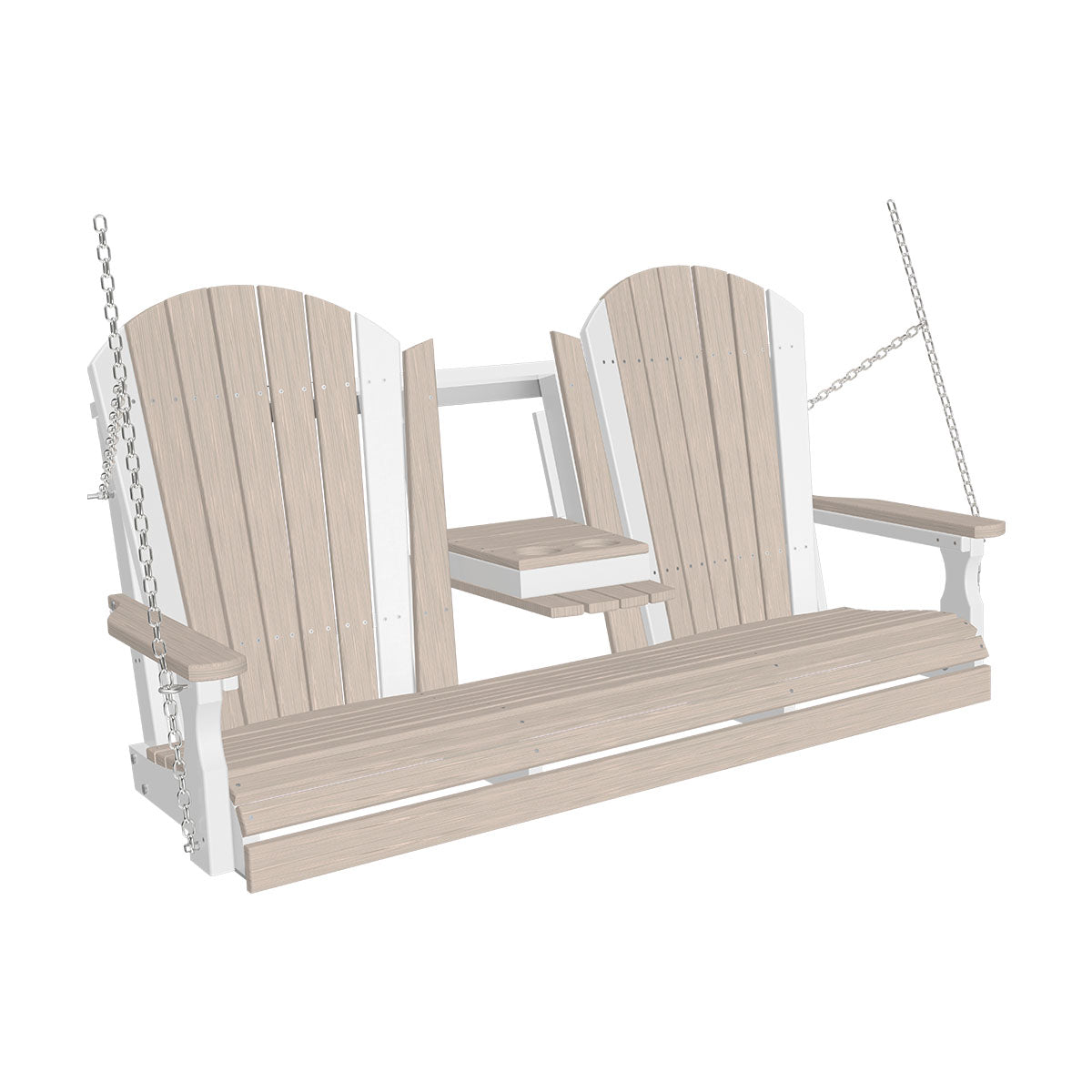 LuxCraft Poly 5' Adirondack Swing