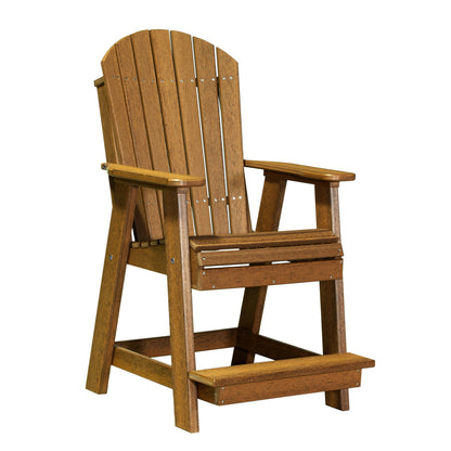 LuxCraft Poly Adirondack Balcony Chair