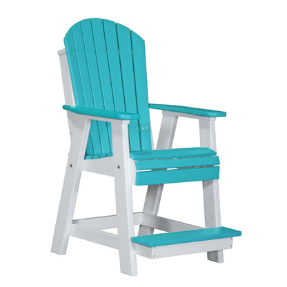 LuxCraft Poly Adirondack Balcony Chair