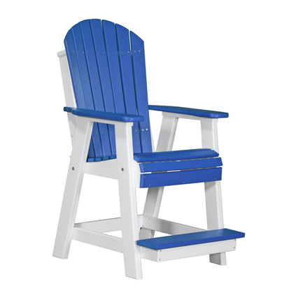 LuxCraft Poly Adirondack Balcony Chair