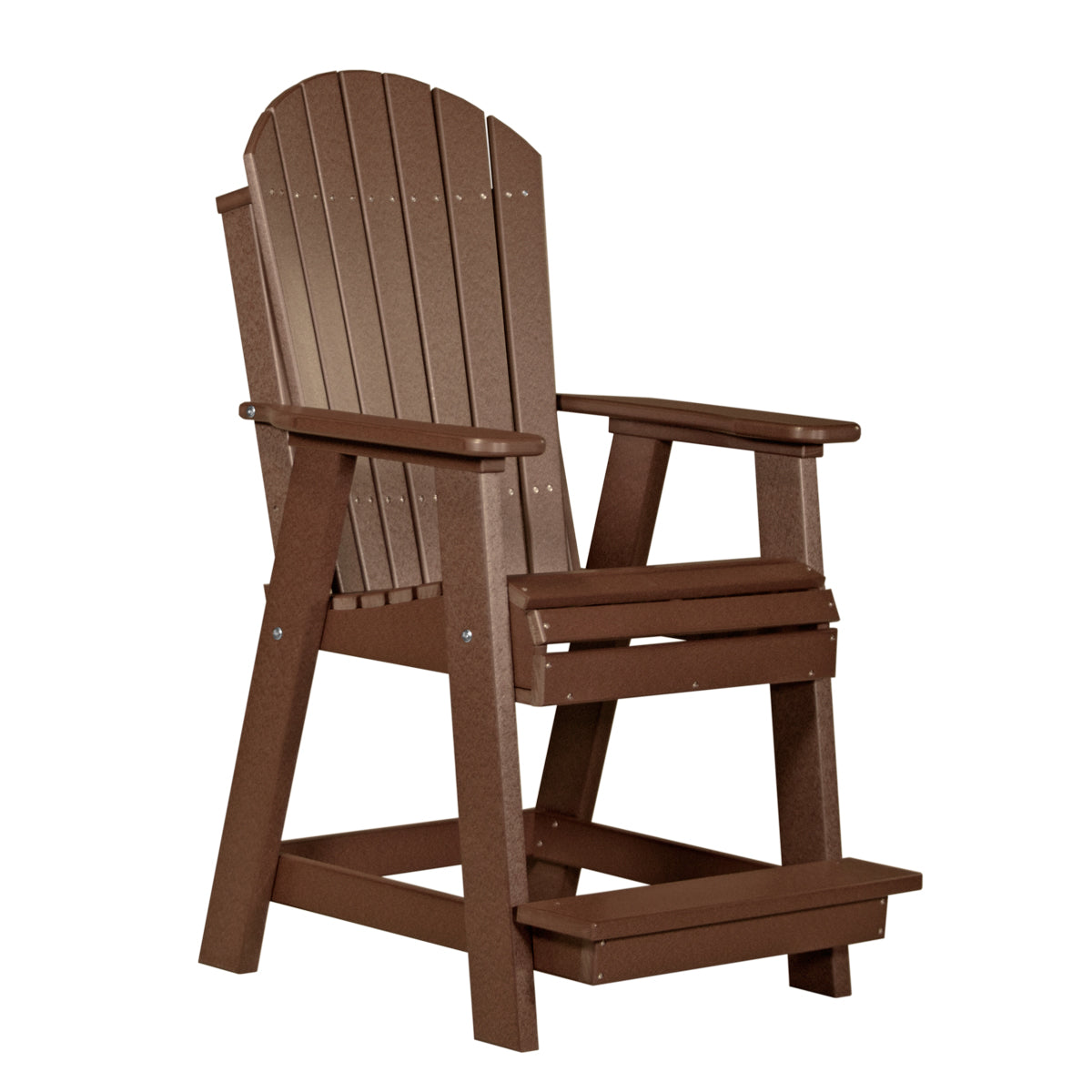 LuxCraft Poly Adirondack Balcony Chair