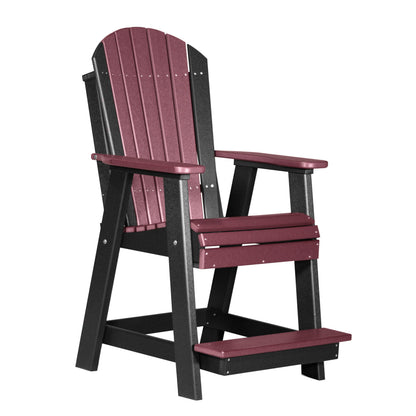 LuxCraft Poly Adirondack Balcony Chair