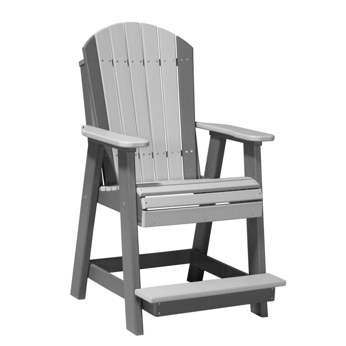 LuxCraft Poly Adirondack Balcony Chair