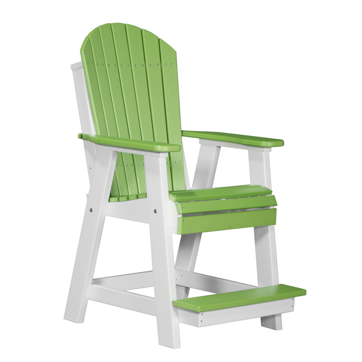 LuxCraft Poly Adirondack Balcony Chair