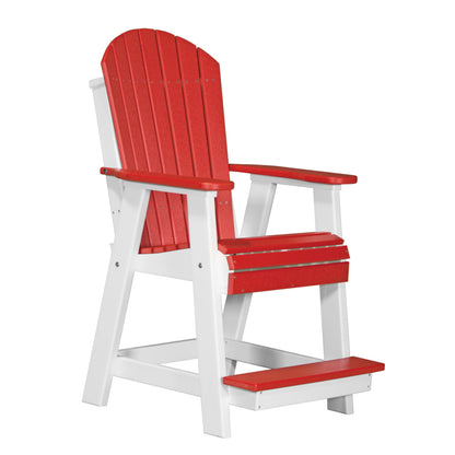 LuxCraft Poly Adirondack Balcony Chair