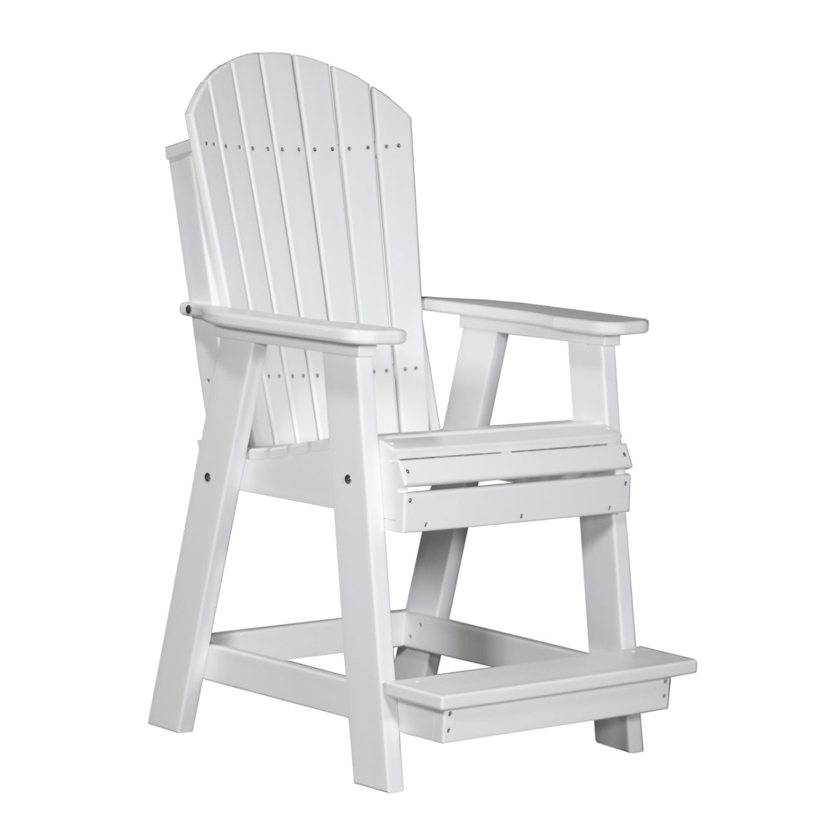 LuxCraft Poly Adirondack Balcony Chair