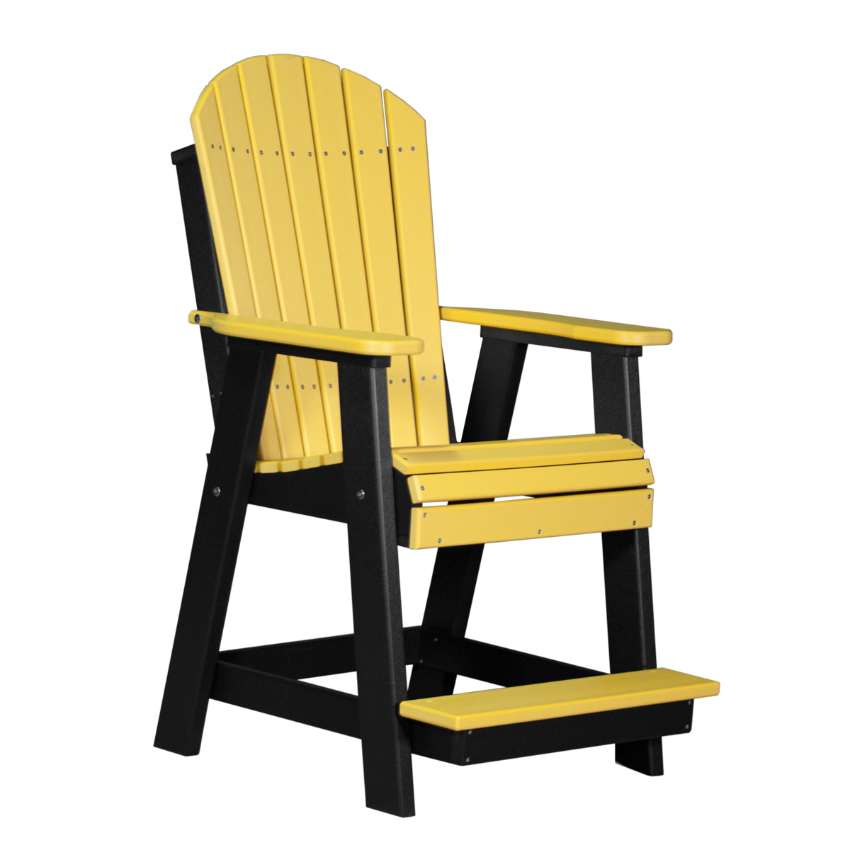 LuxCraft Poly Adirondack Balcony Chair