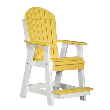 LuxCraft Poly Adirondack Balcony Chair