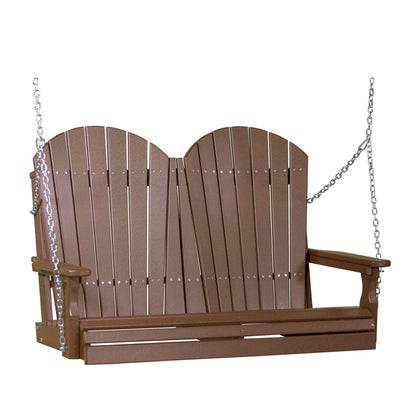 LuxCraft Poly 4' Adirondack Swing