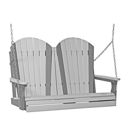 LuxCraft Poly 4' Adirondack Swing