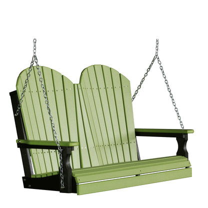 LuxCraft Poly 4' Adirondack Swing