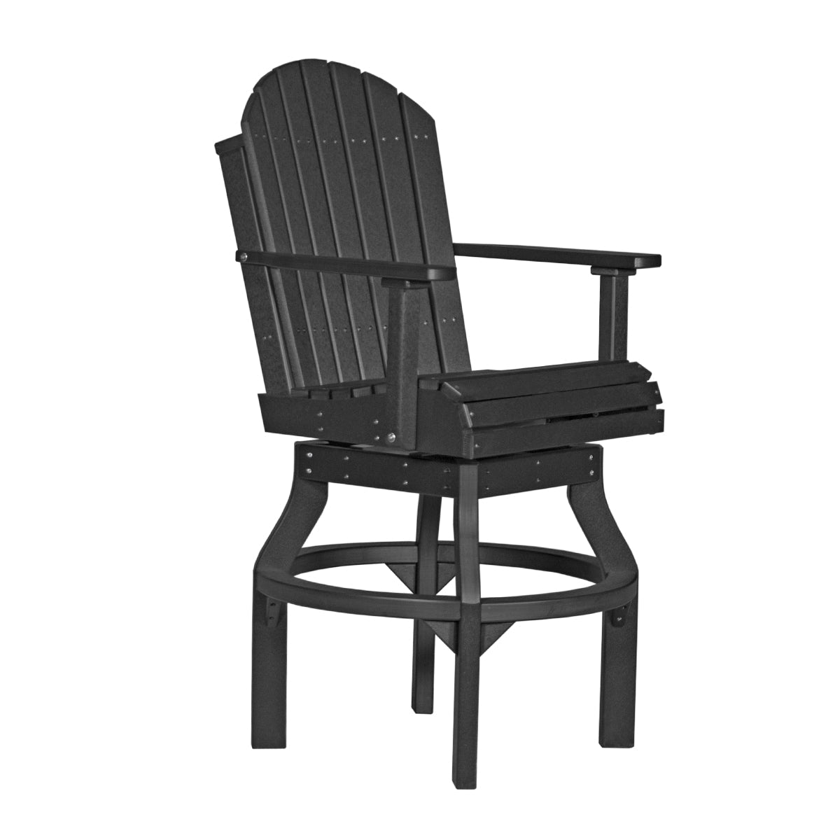 LuxCraft Poly Adirondack Swivel Chair