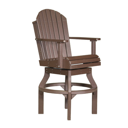 LuxCraft Poly Adirondack Swivel Chair