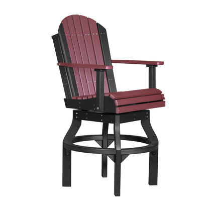 LuxCraft Poly Adirondack Swivel Chair