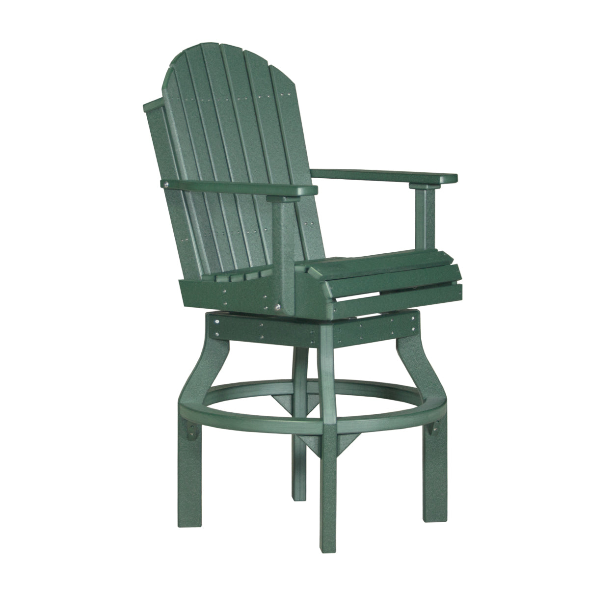 LuxCraft Poly Adirondack Swivel Chair