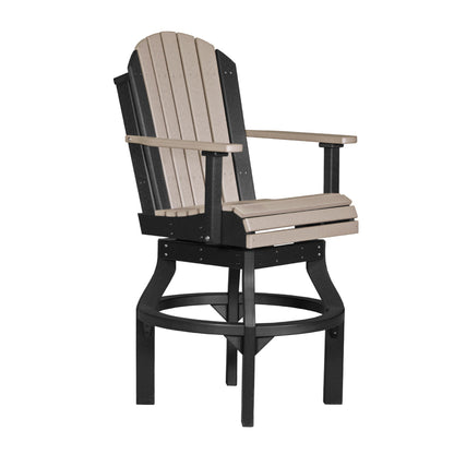 LuxCraft Poly Adirondack Swivel Chair