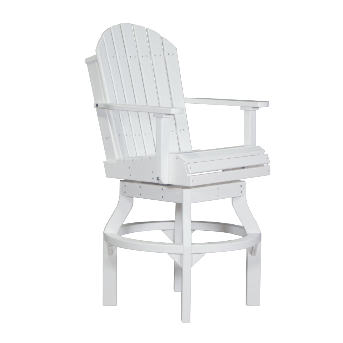 LuxCraft Poly Adirondack Swivel Chair