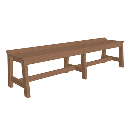 LuxCraft Poly 72" Cafe Dining Bench