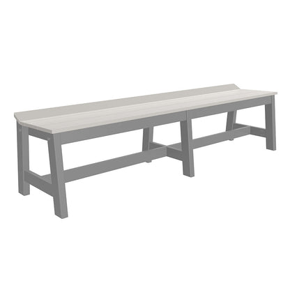 LuxCraft Poly 72" Cafe Dining Bench