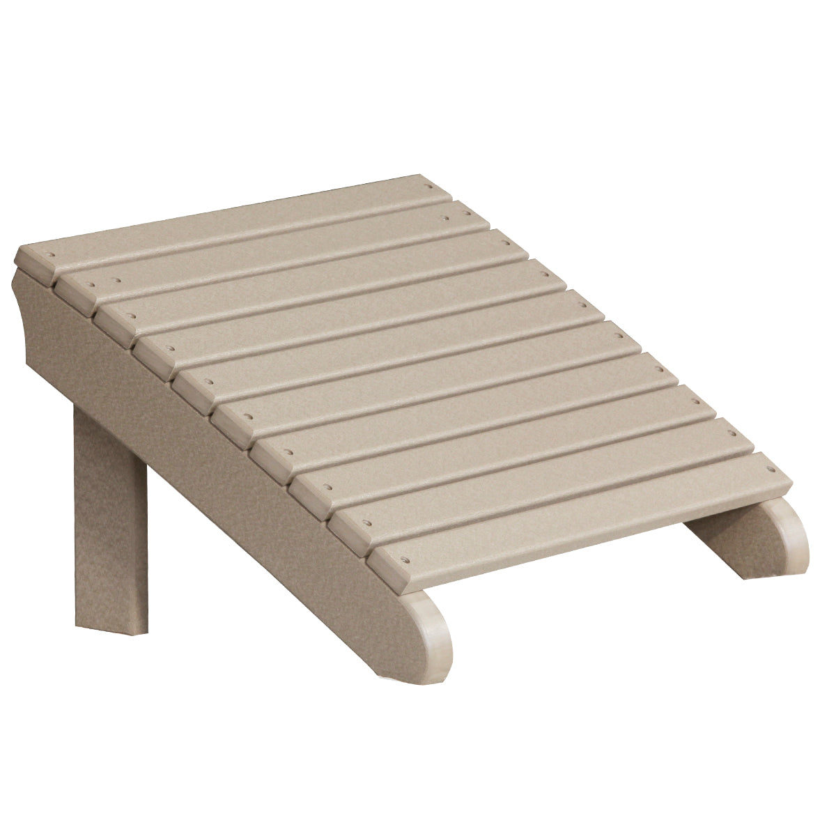 LuxCraft Poly Deluxe Adirondack Footrest