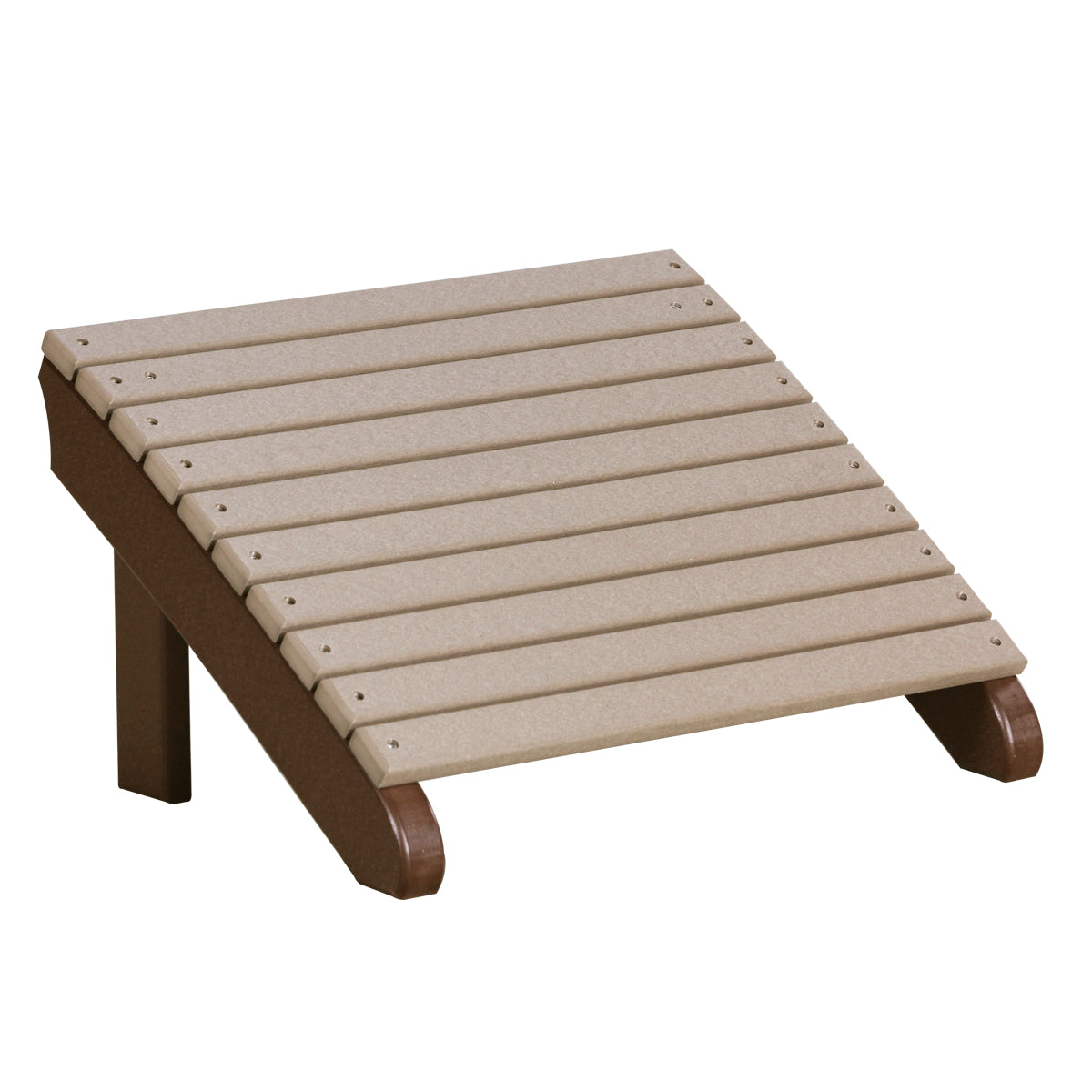 LuxCraft Poly Deluxe Adirondack Footrest