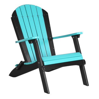 LuxCraft Poly Folding Adirondack Chair