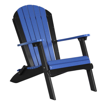 LuxCraft Poly Folding Adirondack Chair