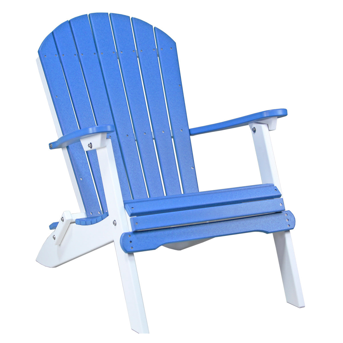 LuxCraft Poly Folding Adirondack Chair