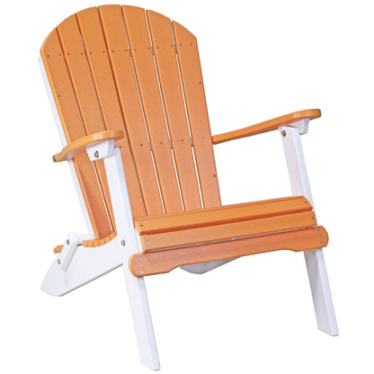 LuxCraft Poly Folding Adirondack Chair