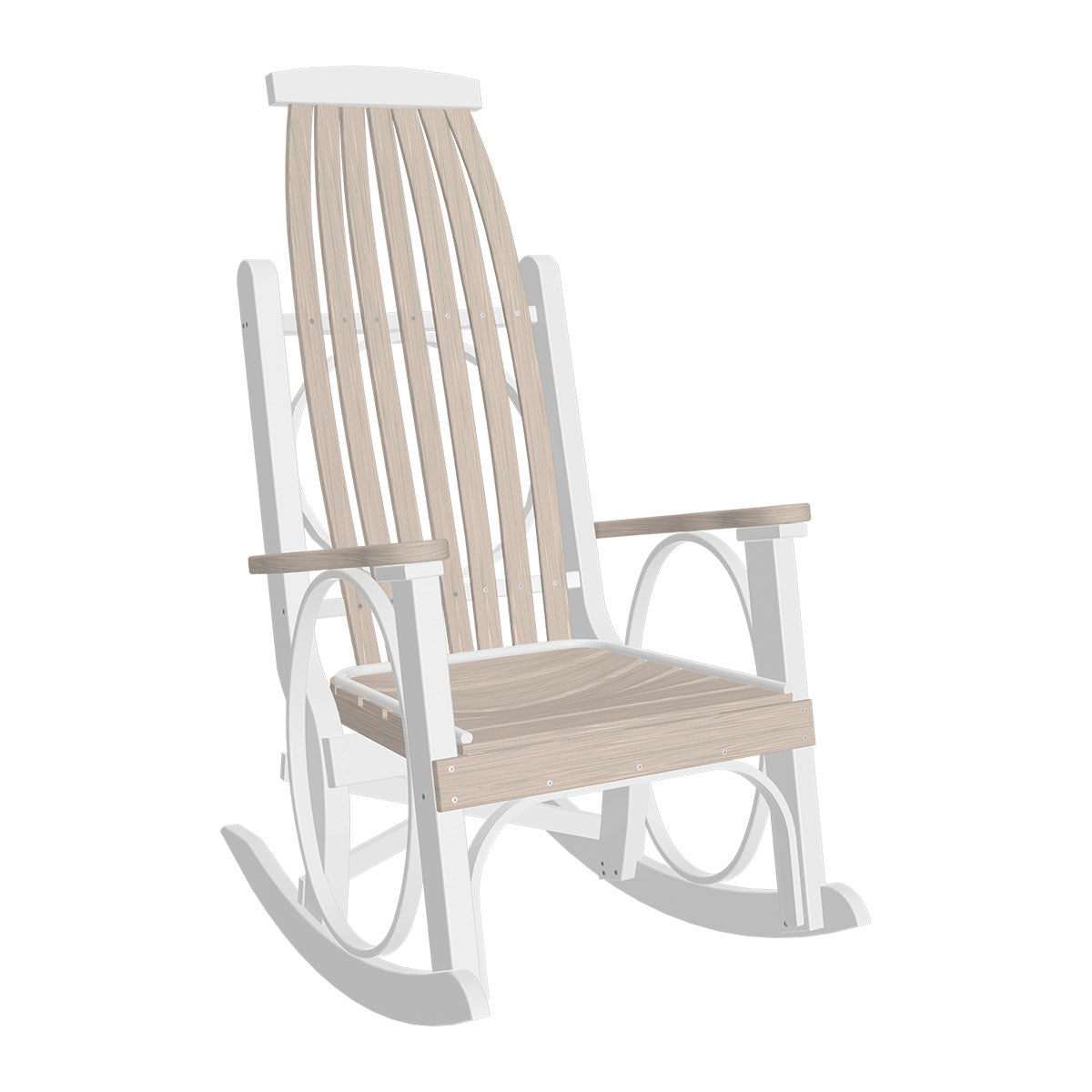 LuxCraft Poly Grandpa's Rocker