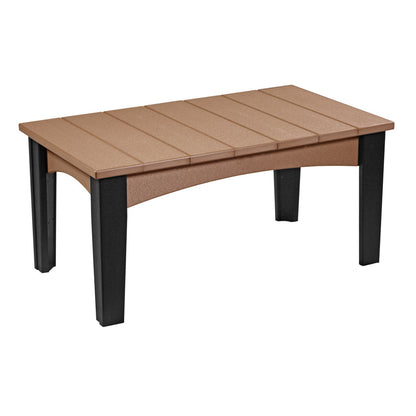 LuxCraft Poly Island Coffee Table