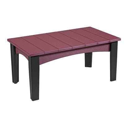 LuxCraft Poly Island Coffee Table