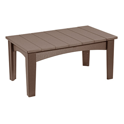 LuxCraft Poly Island Coffee Table