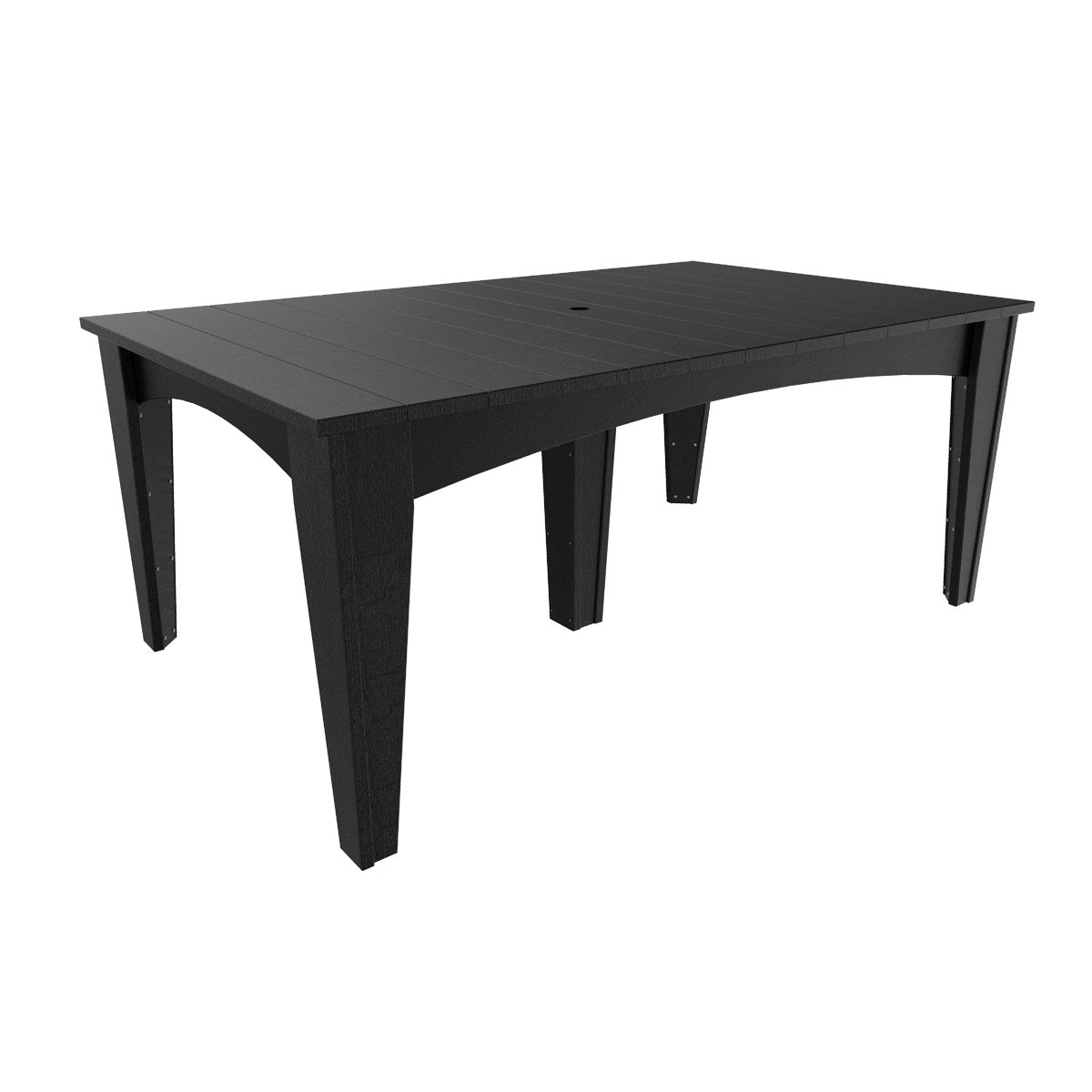 LuxCraft Poly 44" x 72" Island Dining Rectangle Table