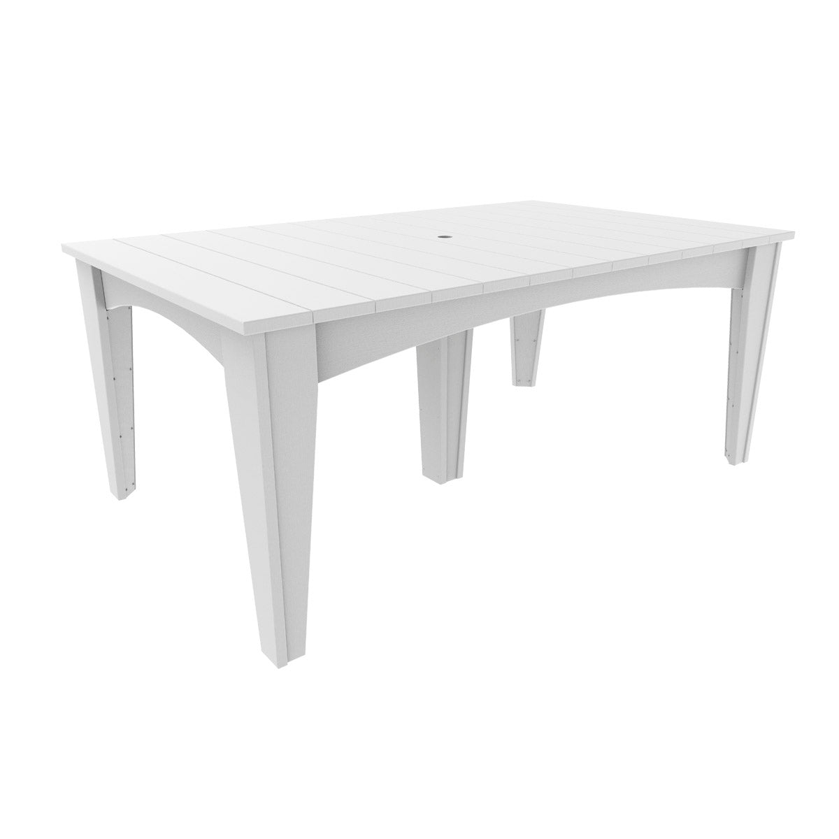 LuxCraft Poly 44" x 72" Island Dining Rectangle Table