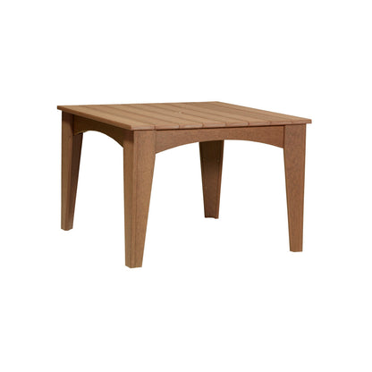 LuxCraft Poly 44" Island Dining Square Table