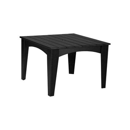 LuxCraft Poly 44" Island Dining Square Table