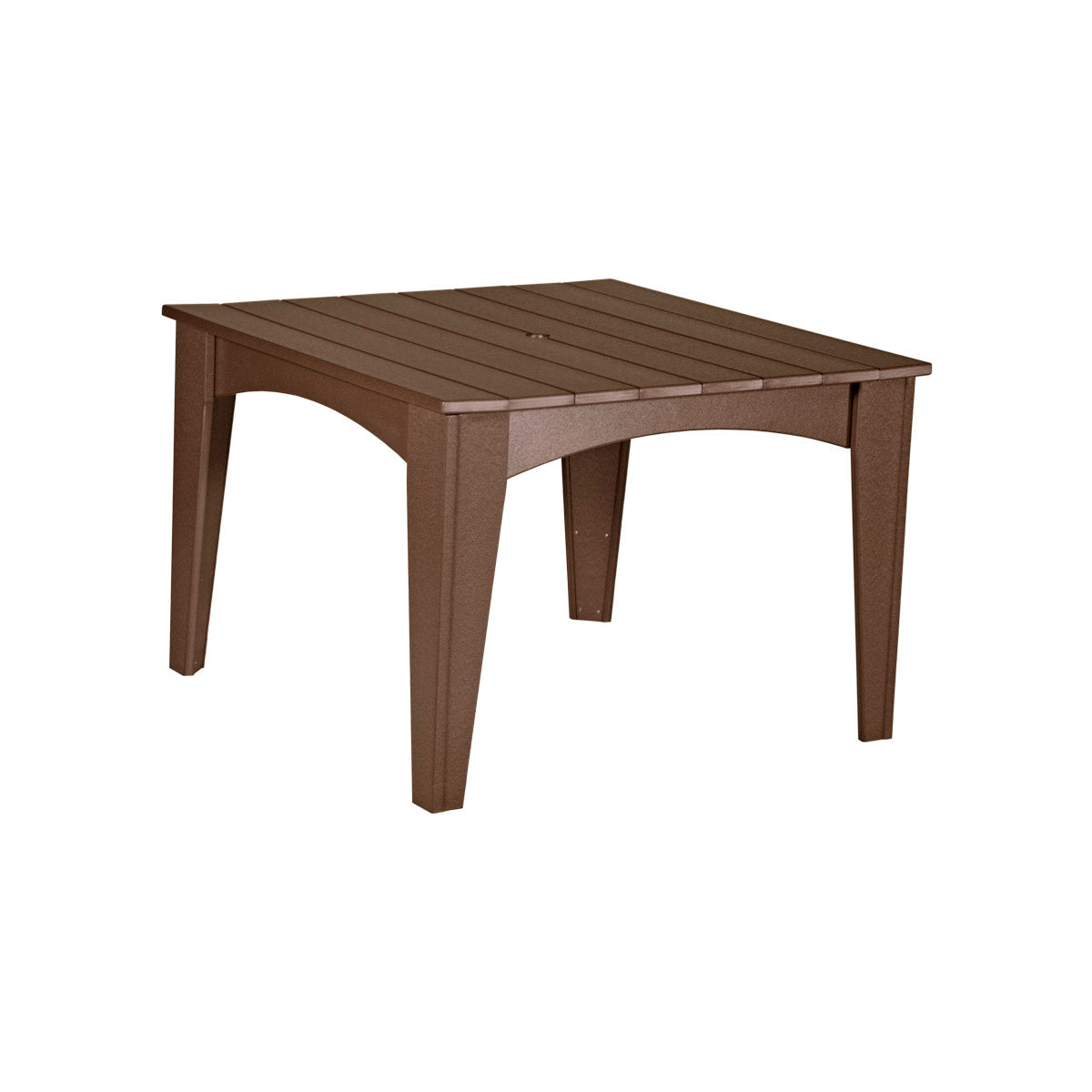 LuxCraft Poly 44" Island Dining Square Table