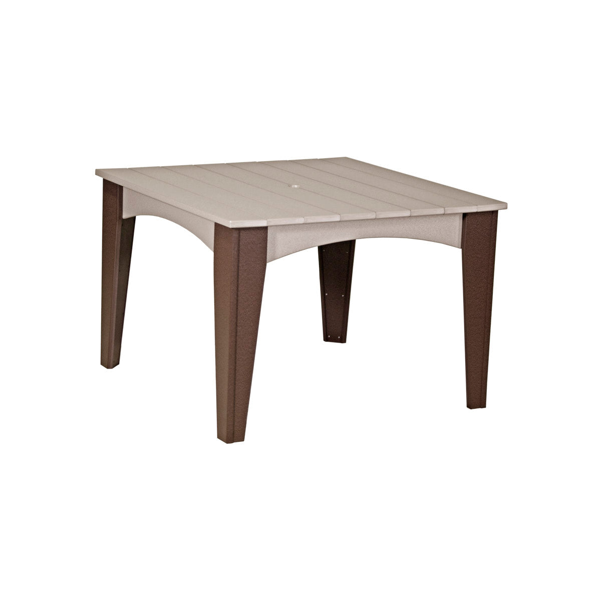 LuxCraft Poly 44" Island Dining Square Table