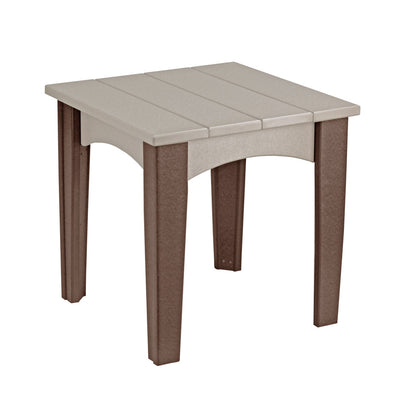 LuxCraft Poly Island End Table