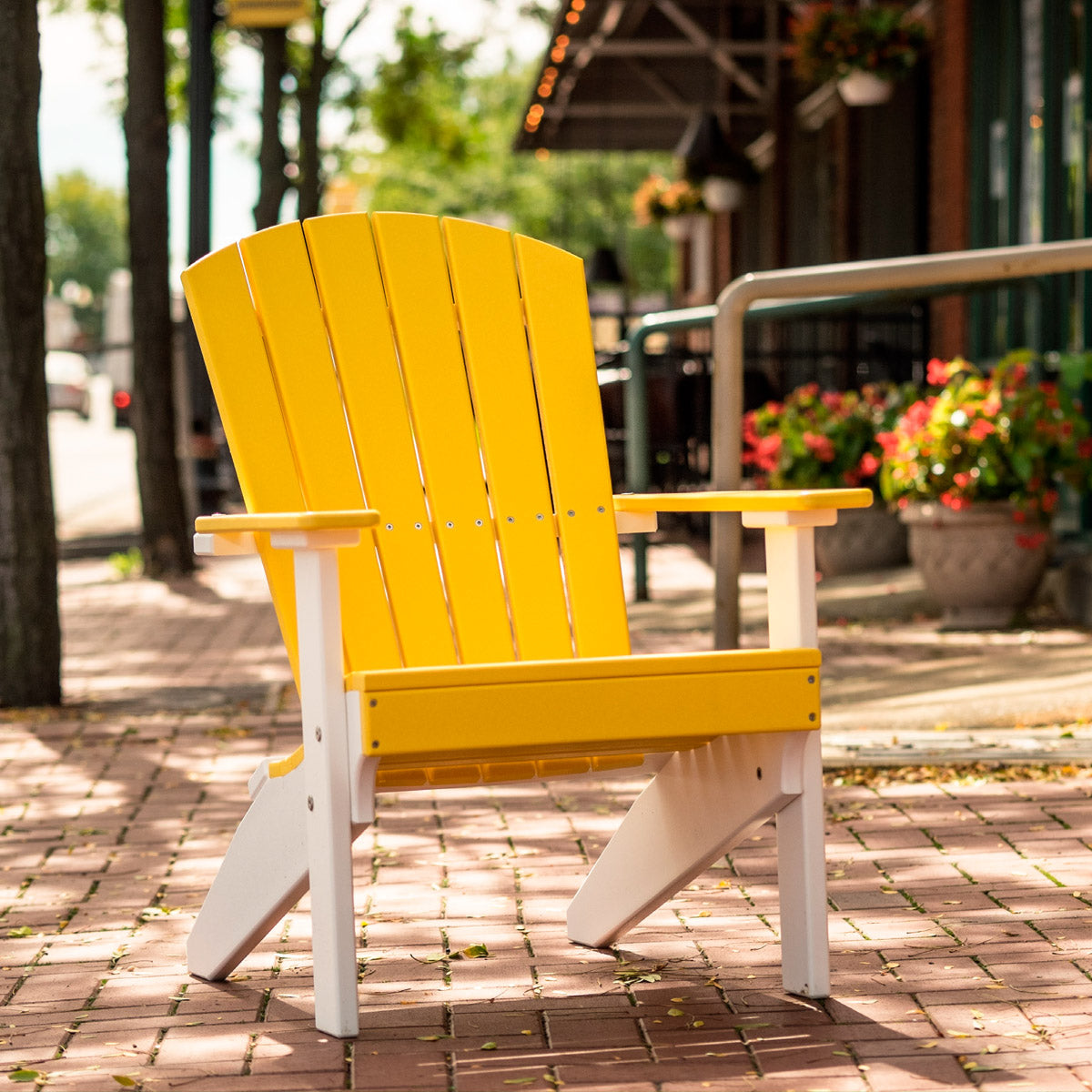 LuxCraft Poly Lakeside Adirondack Chair