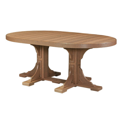 LuxCraft Poly 4' x 6' Round Table