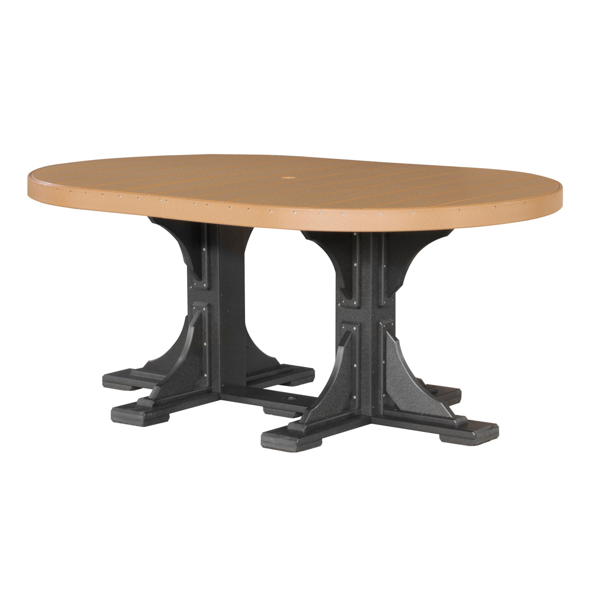 LuxCraft Poly 4' x 6' Round Table