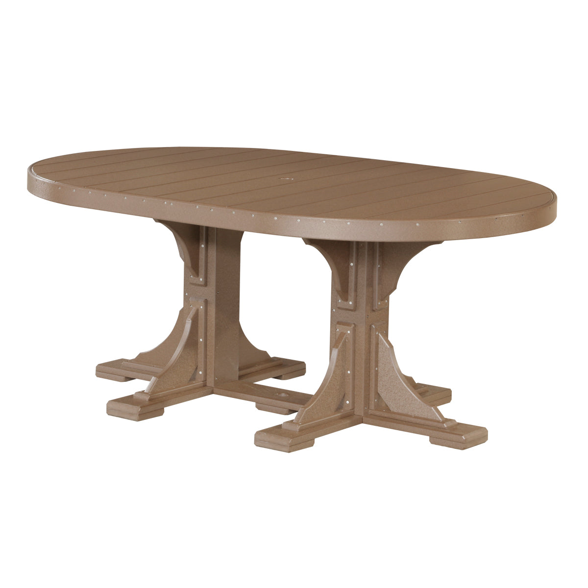 LuxCraft Poly 4' x 6' Round Table