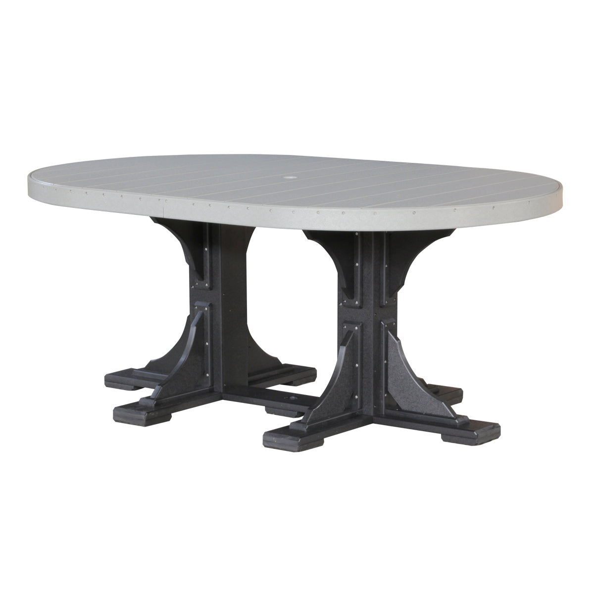 LuxCraft Poly 4' x 6' Round Table